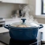 6.75-Quart Enameled Cast Iron Oval Dutch Oven
