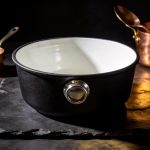 Hand-Cast Iron Enamel Dutch Oven 5.5 Quart Cherry Red