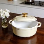 Cast Iron Enamel Dutch Oven 5 Quart Ocean Teal