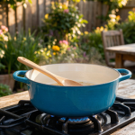 4-Quart Enameled Cast Iron Cocotte