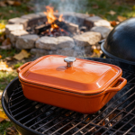 Matte Black 5.5-Quart Cast Iron Dutch Oven